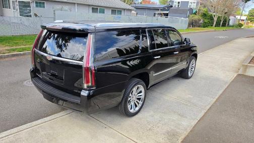 Black 2015 Cadillac Escalade ESV Luxury