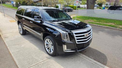 Black 2015 Cadillac Escalade ESV Luxury