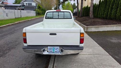 White 1997 Toyota Tacoma Xtracab