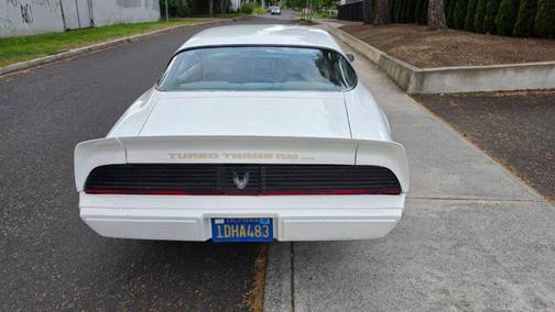 White 1981 Pontiac Firebird Trans Am