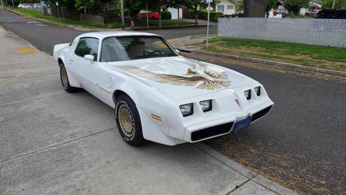 White 1981 Pontiac Firebird Trans Am