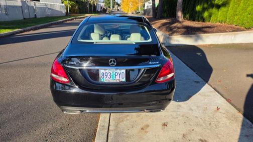 Black 2017 Mercedes-Benz C-Class C 300 4MATIC Luxury