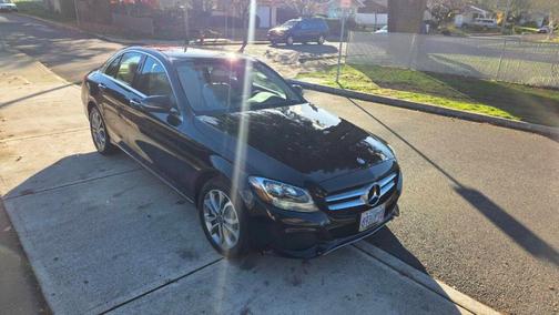 Black 2017 Mercedes-Benz C-Class C 300 4MATIC Luxury