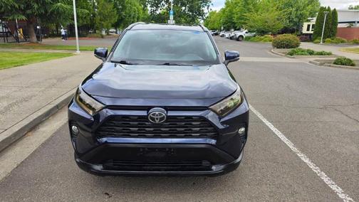Blue 2019 Toyota RAV4 XLE