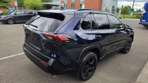 Blue 2019 Toyota RAV4 XLE