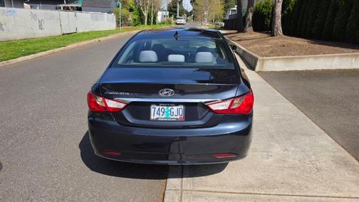 Pacific Blue Pearl Mica 2012 Hyundai SONATA GLS