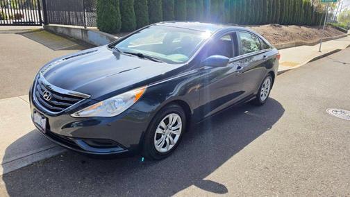 Pacific Blue Pearl Mica 2012 Hyundai SONATA GLS