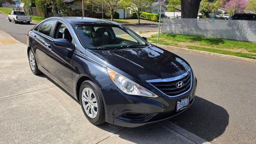 Pacific Blue Pearl Mica 2012 Hyundai SONATA GLS