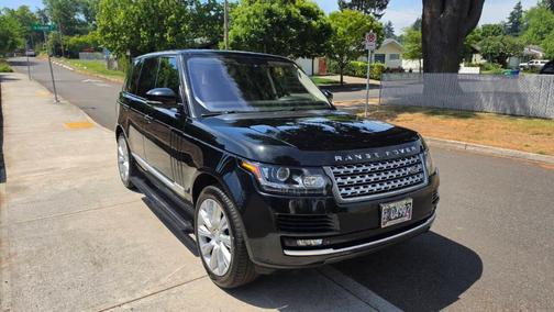 Santorini Black Metallic 2014 Land Rover Range Rover 5.0L Supercharged