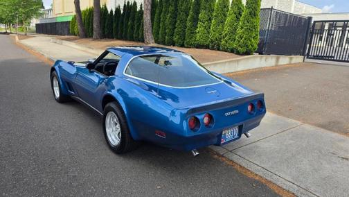Blue 1980 Chevrolet Corvette T-TOP