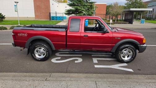 Red 2001 Ford Ranger XLT