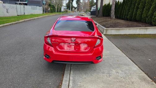 Red 2017 Honda Civic LX