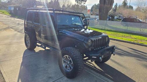 Black 2014 Jeep Wrangler Unlimited Rubicon