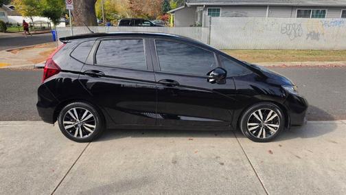 Black 2020 Honda Fit LX