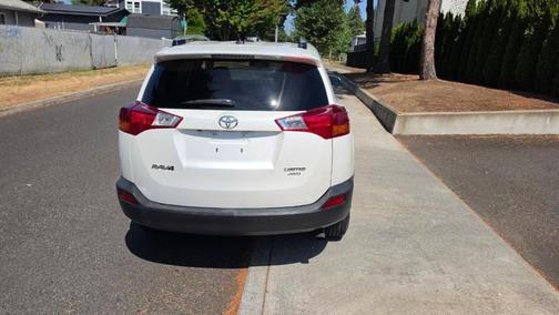 White 2015 Toyota RAV4 Limited