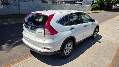White 2016 Honda CR-V LX