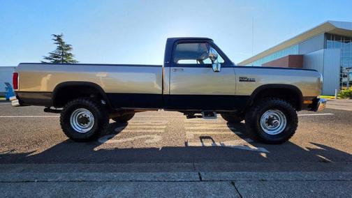 Green 1993 Dodge W250 Base