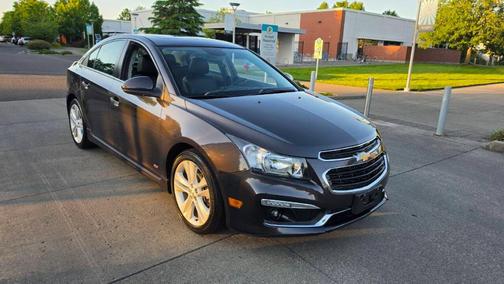 Gray 2016 Chevrolet Cruze Limited LTZ