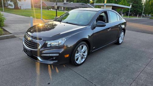 Gray 2016 Chevrolet Cruze Limited LTZ