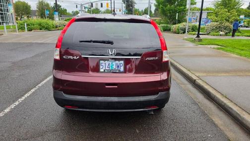 Red 2014 Honda CR-V EX-L