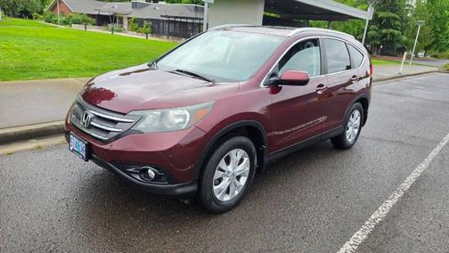 Red 2014 Honda CR-V EX-L