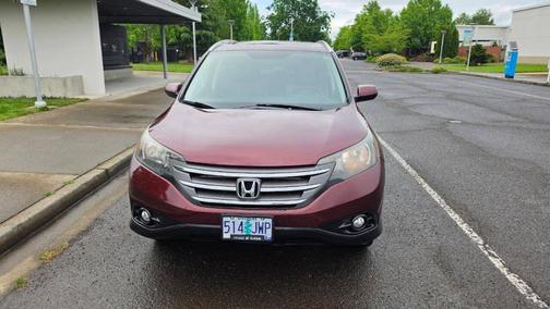 Red 2014 Honda CR-V EX-L
