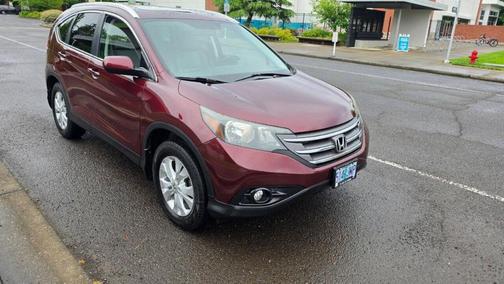 Red 2014 Honda CR-V EX-L
