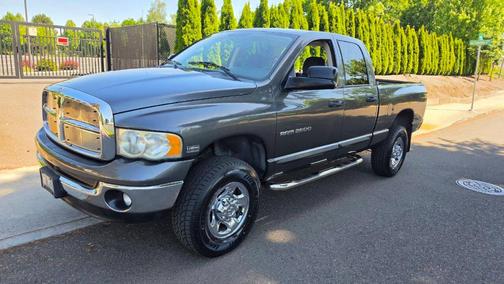 Gray 2003 Dodge Ram 2500 SLT Quad Cab