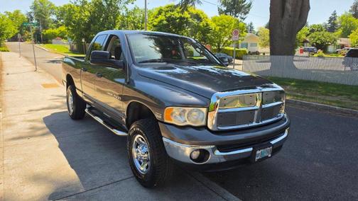 Gray 2003 Dodge Ram 2500 SLT Quad Cab