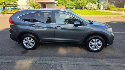 Gray 2013 Honda CR-V EX-L