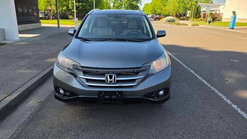 Gray 2013 Honda CR-V EX-L