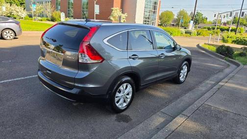 Gray 2013 Honda CR-V EX-L