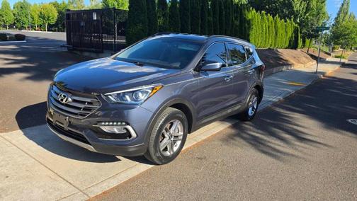 Marlin Blue 2018 Hyundai Santa Fe Sport 2.4L