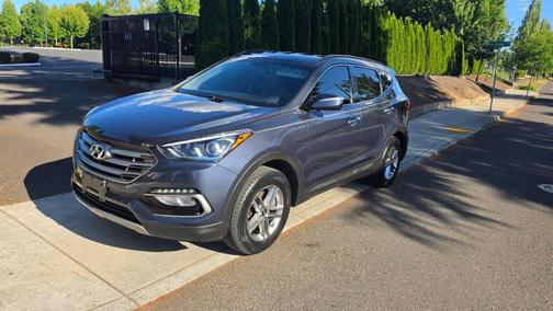 Marlin Blue 2018 Hyundai Santa Fe Sport 2.4L