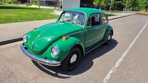 Green 1971 Volkswagen Beetle (Pre-1980)