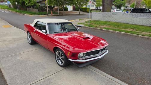 Red 1970 Ford Mustang