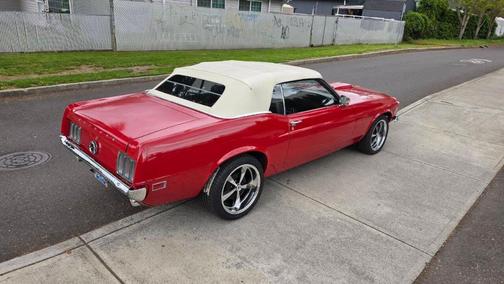 Red 1970 Ford Mustang