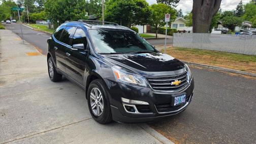 Gray 2015 Chevrolet Traverse 1LT