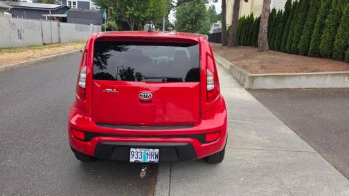 Red 2012 Kia Soul +