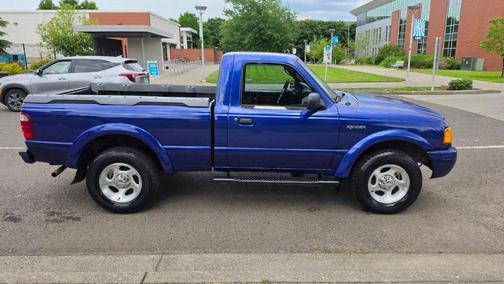 Blue 2003 Ford Ranger Edge
