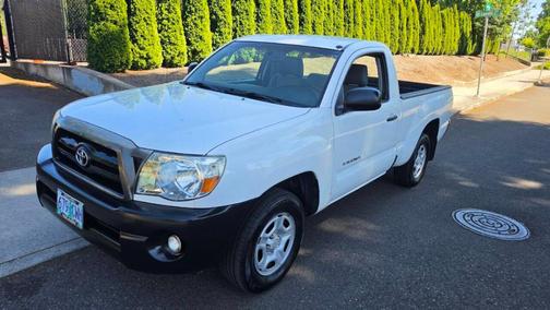 White 2007 Toyota Tacoma Base
