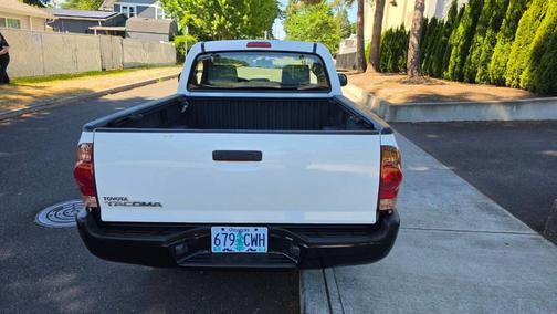 White 2007 Toyota Tacoma Base