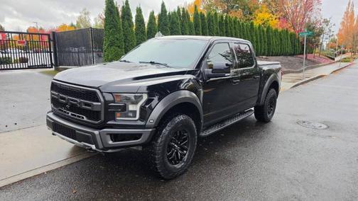Black 2017 Ford F-150 Raptor