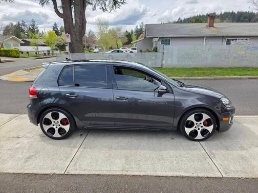 Gray 2010 Volkswagen GTI 4-Door