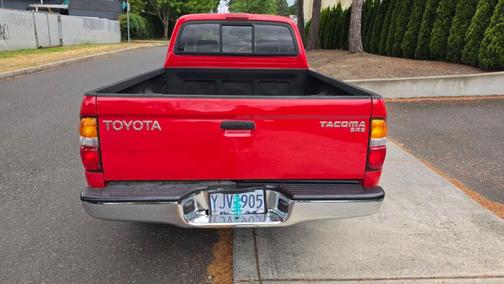 Red 2001 Toyota Tacoma Xtracab