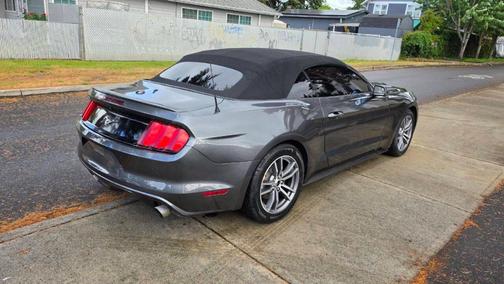Gray 2016 Ford Mustang EcoBoost Premium