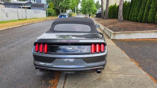 Gray 2016 Ford Mustang EcoBoost Premium