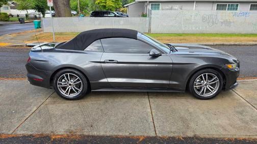 Gray 2016 Ford Mustang EcoBoost Premium