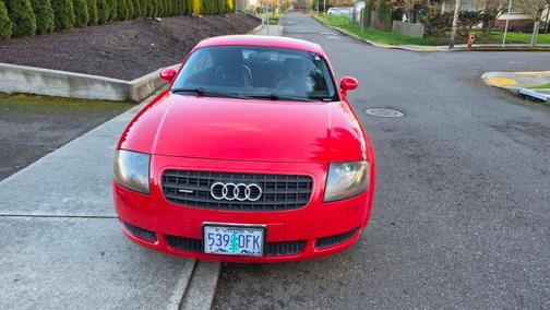 Red 2004 Audi TT 1.8T quattro