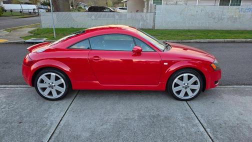 Red 2004 Audi TT 1.8T quattro